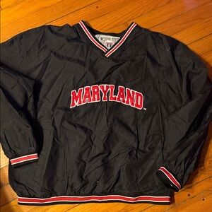 Maryland terrapins VTG Pullover Jacket large
GUC
